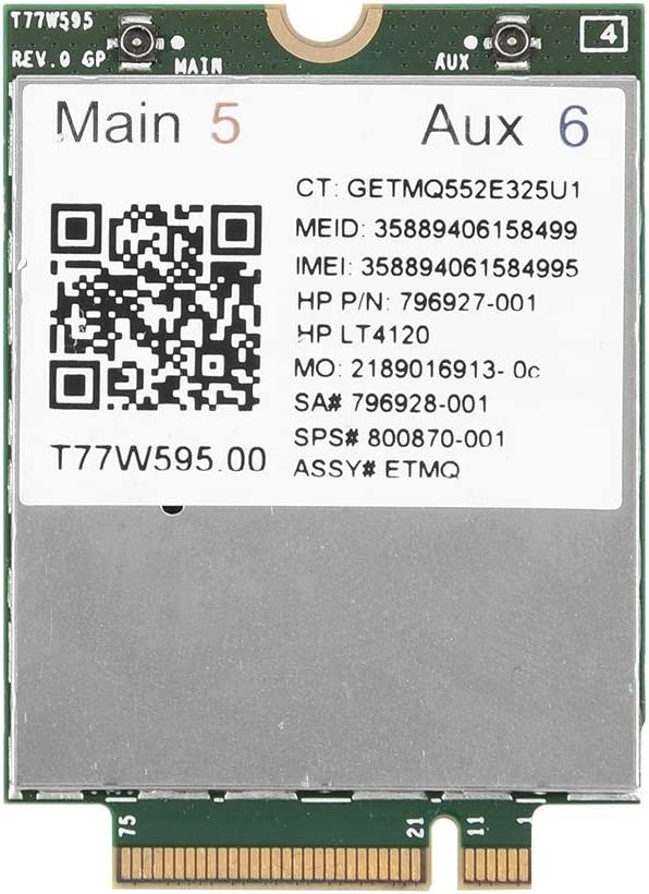 ماژول سیم کارت HP LT4120 for Snapdragon X5 LTE T77W595