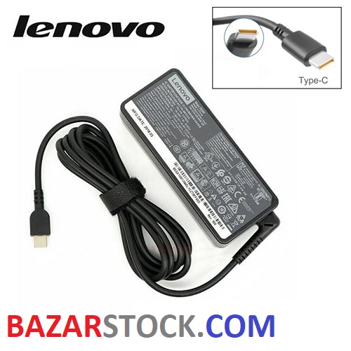 شارژر لنوو تایپ سی - TYPE Cآداپتور  - LENOVO TYPE C ADAPTER 65W