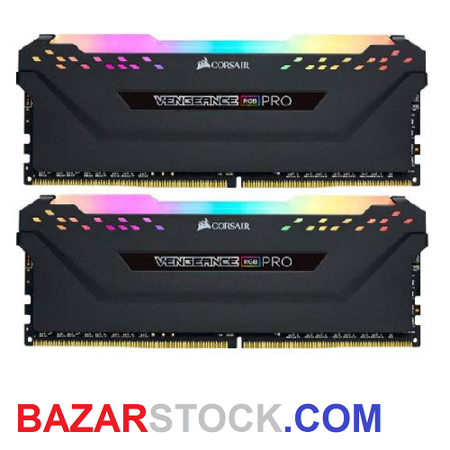 رم دسکتاپ DDR4 دو کاناله 3200 مگاهرتز CL16 کورسیر مدل VENGEANCE RGB PRO ظرفیت 16 گیگابایت