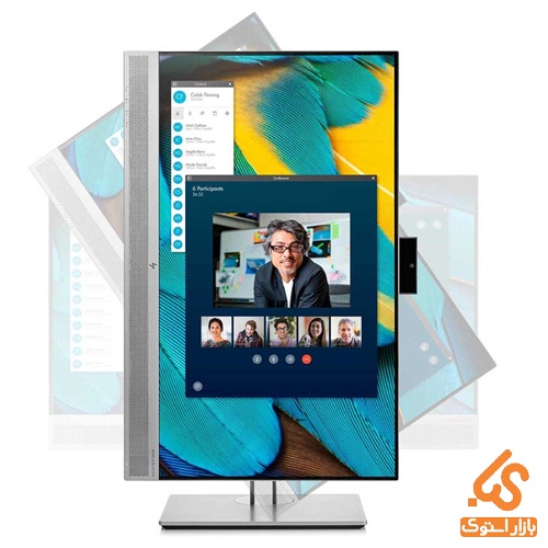 مانیتور استوک 24 اینچ فریملس اسپیکردار اچ پی HP Frameless Monitor 243m