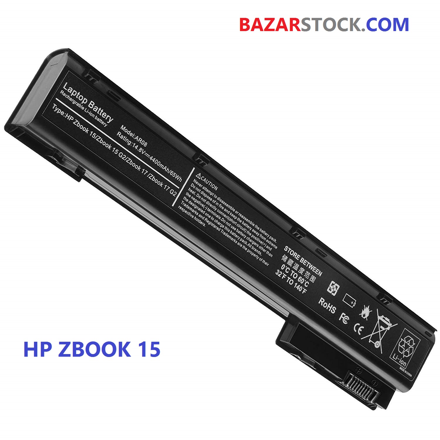  باتري لپ تاپ اچ پی زدبوک HP BATTERY ZBOOK  