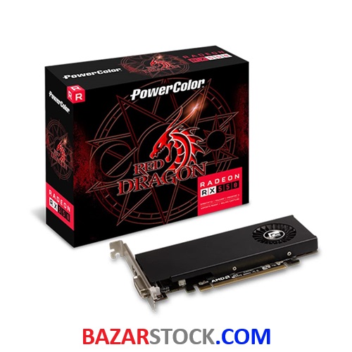 گرافیک مینی کیس اپن باکس PowerColor Low Profile AMD Radeon RX 550